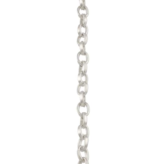 12 Pack: Silver Cable Necklace by Bead Landing&#x2122;